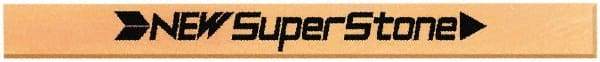 Value Collection - Flat Ceramic Finishing Stick - 40mm Long x 1mm Wide x 6mm Thick, 400 Grit - Benchmark Tooling