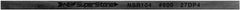 Value Collection - Flat Ceramic Finishing Stick - 100mm Long x 0.5mm Wide x 2mm Thick, 600 Grit - Benchmark Tooling
