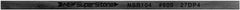 Value Collection - Flat Ceramic Finishing Stick - 100mm Long x 2mm Wide x 4mm Thick, 600 Grit - Benchmark Tooling