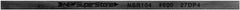 Value Collection - Flat Ceramic Finishing Stick - 100mm Long x 1mm Wide x 10mm Thick, 600 Grit - Benchmark Tooling