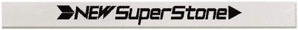 Value Collection - Flat Ceramic Finishing Stick - 40mm Long x 1mm Wide x 6mm Thick, 1,000 Grit - Benchmark Tooling