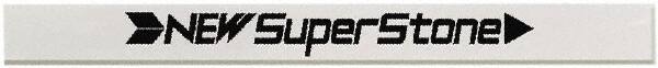Value Collection - Flat Ceramic Finishing Stick - 40mm Long x 1mm Wide x 4mm Thick, 1,000 Grit - Benchmark Tooling