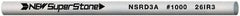 Value Collection - Round Ceramic Finishing Stick - 100mm Long x 2.35mm Wide, 1,000 Grit - Benchmark Tooling