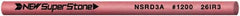 Value Collection - Round Ceramic Finishing Stick - 50mm Long x 3mm Wide, 1,200 Grit - Benchmark Tooling