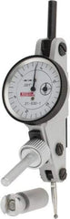 SPI - 0.06" Range, 0.001" Dial Graduation, Horizontal Dial Test Indicator - 1-3/16" White Dial, 0-15-0 Dial Reading, Accurate to 0.0012" - Benchmark Tooling