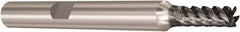 Seco - 5mm, 5 Flute, Single End, Solid Carbide, Corner Chamfer End Mill - 57mm OAL, 48° Helix, Right Hand Flute, 12.5mm LOC, Right Hand Cut - Benchmark Tooling