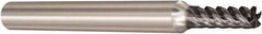 Seco - 5mm, 5 Flute, Single End, Solid Carbide, Corner Chamfer End Mill - 57mm OAL, 48° Helix, Right Hand Flute, 12.5mm LOC, Right Hand Cut - Benchmark Tooling