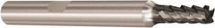 Seco - 5mm, 4 Flute, Single End, Solid Carbide, Corner Chamfer End Mill - 57mm OAL, 48° Helix, Right Hand Flute, 12.5mm LOC, Right Hand Cut - Benchmark Tooling
