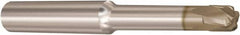 Seco - 3mm, 4 Flute, Single End, Solid Carbide, 1.5mm Corner Radius End Mill - 65mm OAL, 10° Helix, Right Hand Flute, 1.5mm LOC, Right Hand Cut, - Benchmark Tooling