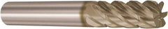 Seco - 25mm, 6 Flute, Single End, Solid Carbide, 0.5mm Corner Radius End Mill - 146mm OAL, 38° Helix, Right Hand Flute, 78mm LOC, Right Hand Cut - Benchmark Tooling