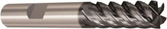 Seco - 12mm, 5 Flute, Single End, Solid Carbide, Corner Chamfer End Mill - 83mm OAL, 48° Helix, Right Hand Flute, 30mm LOC, Right Hand Cut - Benchmark Tooling