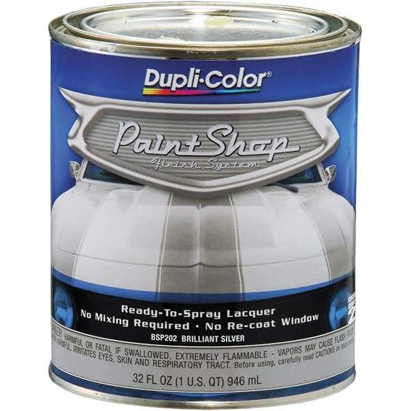 Dupli-Color - Brilliant Silver Automotive Topcoat - 1 Qt Can - Benchmark Tooling