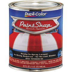 Dupli-Color - Performance Red Automotive Topcoat - 1 Qt Can - Benchmark Tooling