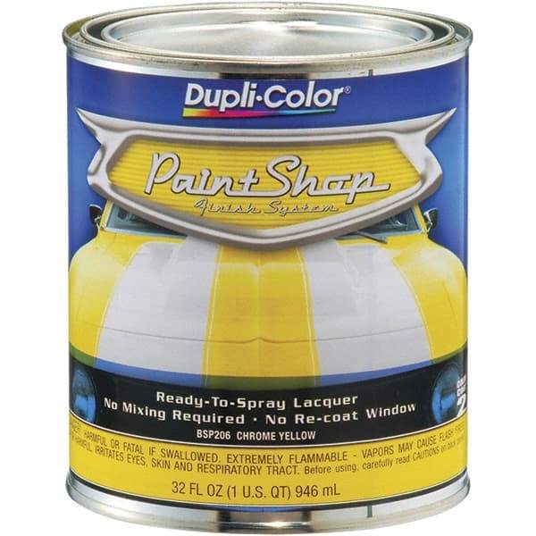 Dupli-Color - Chrome Yellow Automotive Topcoat - 1 Qt Can - Benchmark Tooling