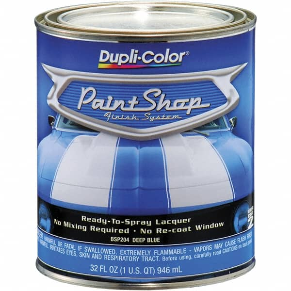 Dupli-Color - Deep Blue Automotive Topcoat - 1 Qt Can - Benchmark Tooling