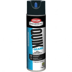 Krylon - 20 fl oz Black Marking Paint - 664' Coverage at 1" Wide, Water-Based Formula, 372 gL VOC - Benchmark Tooling