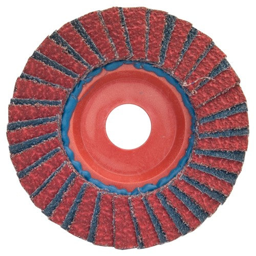 6″ × 7/8″ Flap Disc RedHeat Quick Trim Type 27 Plastic Plate 40 Grit - Benchmark Tooling