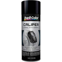 Dupli-Color - 12 oz Black Automotive Heat Resistant Paint - Gloss Finish, 500°F Max Temp, Comes in Aerosol Can - Benchmark Tooling