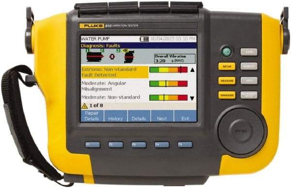 Fluke - Vibration Meters Meter Type: Vibration Tester Vibration Measurement Range: 2 - 7000 Hz - Benchmark Tooling