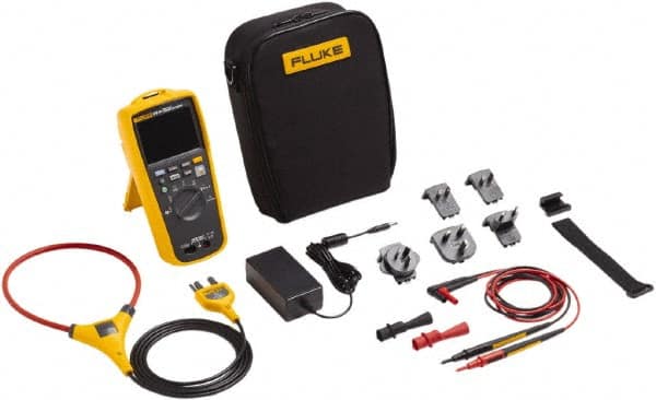 Fluke - 279FC/IFLEX, CAT IV, CAT III, 1,000 VAC/VDC, Digital True RMS Auto Ranging Manual Ranging Thermal Imaging Multimeter - 50 mOhm, Measures Voltage, Capacitance, Current, Frequency, Resistance, Temperature (IR) - Benchmark Tooling