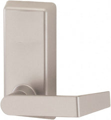 Von Duprin - Sprayed Aluminum Finish, Stainless Steel Lever Trim - Exact Industrial Supply