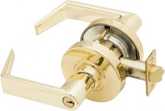 Schlage - Classroom Lever Lockset for 1-3/8" Thick Doors - Exact Industrial Supply