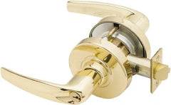 Schlage - Entrance Lever Lockset for 1-3/8" Thick Doors - Exact Industrial Supply