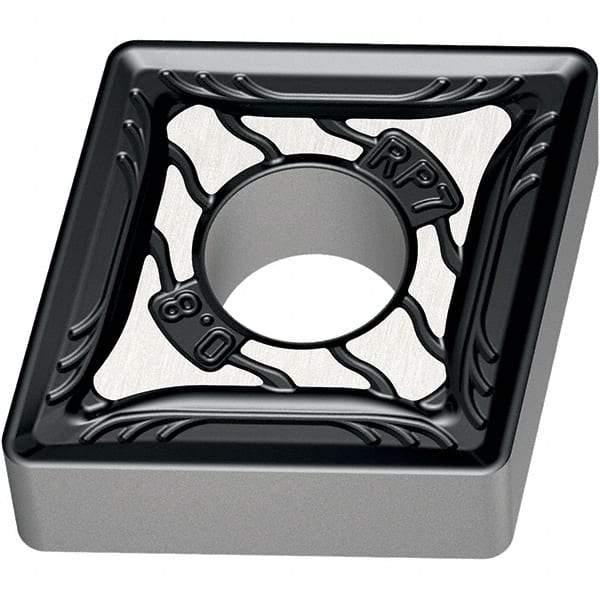 Walter - CNMG433 RP7 Grade WKP30S Carbide Turning Insert - 80° Diamond, 1/2" Inscr Circle, 3/16" Thick, 3/64" Corner Radius - Benchmark Tooling