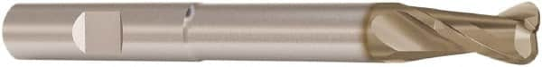 Seco - 8mm, 2 Flute, Single End, Solid Carbide, 0.2mm Corner Radius End Mill - 79mm OAL, 30° Helix, Right Hand Flute, 12mm LOC, Right Hand Cut, 41mm Extended Reach - Benchmark Tooling