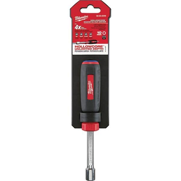 Milwaukee Tool - Nutdrivers Tool Type: Magnetic Tip Nutdriver System of Measurement: Metric - Benchmark Tooling