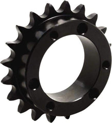 Tritan - 24 Teeth, 1/2" Chain Pitch, Chain Size 40, QD Sprocket - 3.831" Pitch Diam, 4.095" Outside Diam - Benchmark Tooling