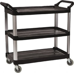 O-Cedar - Polypropylene Food Service Cart - 19-3/4" Width - Benchmark Tooling