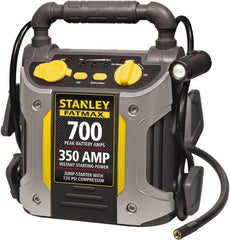 Stanley - 12 Volt Jump Starter with Inflator - 350 Amps, 700 Peak Amps - Benchmark Tooling