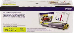 Brother - Yellow Toner Cartridge - Use with Brother HL-310CW, 3170CW, 3180CDW, MFC-9130CW, 9330CDW, 9340CW - Benchmark Tooling