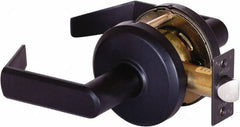 Stanley - Grade 2 Passage Lever Lockset - 2-3/4" Back Set, Keyless Cylinder, Brass Alloy, Oil Rubbed Bronze Finish - Benchmark Tooling