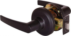 Stanley - Grade 2 Passage Lever Lockset - 2-3/4" Back Set, Keyless Cylinder, Brass Alloy, Oil Rubbed Bronze Finish - Benchmark Tooling