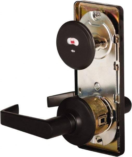 Stanley - Grade 2 Passage Lever Lockset - 2-3/4" Back Set, Keyless Cylinder, Brass Alloy, Oil Rubbed Bronze Finish - Benchmark Tooling