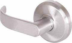 Stanley - Grade 1 Dummy Lever Lockset - 2-3/4" Back Set, Keyless Cylinder, Brass Alloy, Satin Chrome Finish - Benchmark Tooling