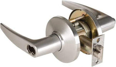 Best - Grade 1 Dormitory Lever Lockset - 2-3/4" Back Set, Keyless Cylinder, Brass Alloy, Satin Chrome Finish - Benchmark Tooling