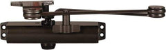 Stanley - 9-3/4" Closer Body Length, Multi-Size Closer Manual Damper - Painted Aluminum Finish, Reversible - Benchmark Tooling