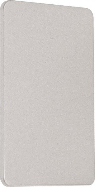 Precision - 15" OAL Nonhanded Flatbar - 32 to 36" Door Width, Satin Stainless Steel Finish, Grade 1, 2100 Series - Benchmark Tooling