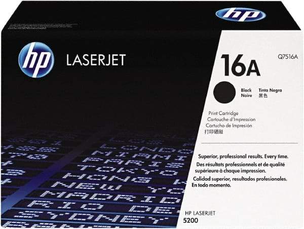 Hewlett-Packard - Black Toner Cartridge - Use with HP LaserJet 5200 - Benchmark Tooling