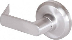 Stanley - Grade 1 Dummy Lever Lockset - 2-3/4" Back Set, Keyless Cylinder, Brass Alloy, Satin Chrome Finish - Benchmark Tooling