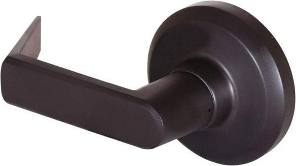 Stanley - Grade 1 Dummy Lever Lockset - 2-3/4" Back Set, Keyless Cylinder, Brass Alloy, Oil Rubbed Bronze Finish - Benchmark Tooling