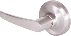 Stanley - Grade 1 Dummy Lever Lockset - 2-3/4" Back Set, Keyless Cylinder, Brass Alloy, Satin Chrome Finish - Benchmark Tooling