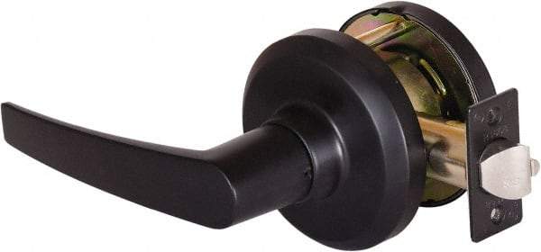 Stanley - Grade 1 Communicating Lever Lockset - 2-3/4" Back Set, Key In Lever Cylinder, Brass Alloy, Oil Rubbed Bronze Finish - Benchmark Tooling