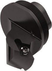 Seco - SDXCR, Right Hand Cut, 62.5° Lead Angle, 40mm Shank Height x 40mm Shank Width, Positive Rake Indexable Turning Toolholder - 25mm OAL, DC..11T3.. Insert Compatibility, Series GL - Benchmark Tooling