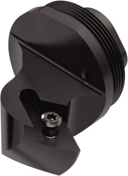 Seco - SDXNR, Right Hand Cut, 62.5° Lead Angle, 32mm Shank Height x 32mm Shank Width, Negative Rake Indexable Turning Toolholder - 25mm OAL, DN..1104.. Insert Compatibility, Series GL - Benchmark Tooling