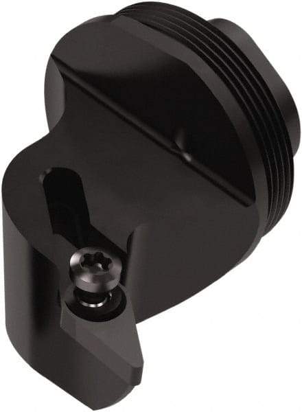 Seco - SVUBR, Right Hand Cut, 93° Lead Angle, 32mm Shank Height x 32mm Shank Width, Positive Rake Indexable Turning Toolholder - 32mm OAL, VBMT1604.. Insert Compatibility, Series GL - Benchmark Tooling