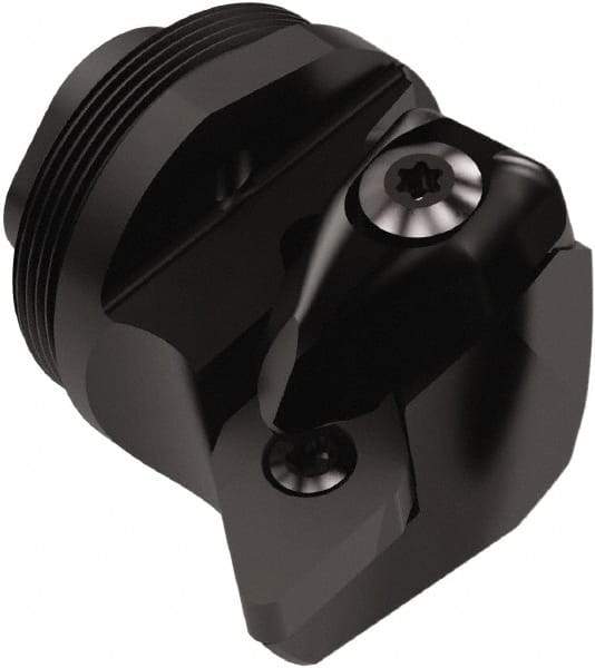 Seco - DDUNL, Left Hand Cut, 93° Lead Angle, 32mm Shank Height x 32mm Shank Width, Negative Rake Indexable Turning Toolholder - 32mm OAL, DN..1504.. Insert Compatibility, Series GL - Benchmark Tooling